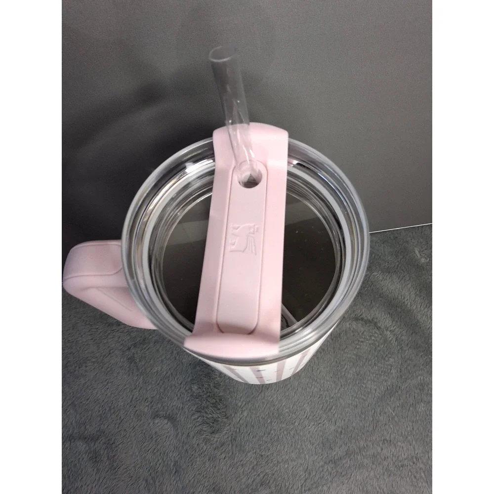 Stanley Quencher H2.0‎ 40oz Tumbler Pink Starry Stripes Limited Ed. 10132300357